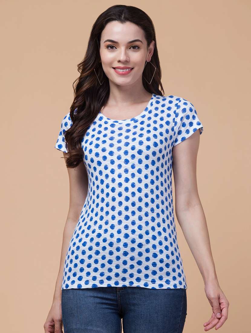 women pack of 2 printed t-shirt - 21367166 -  Standard Image - 1