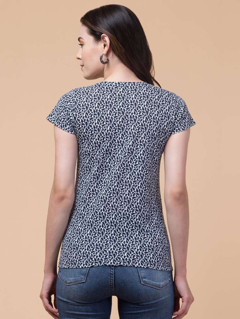 women pack of 2 round neck t-shirts - 21367199 - Standard Image - 4