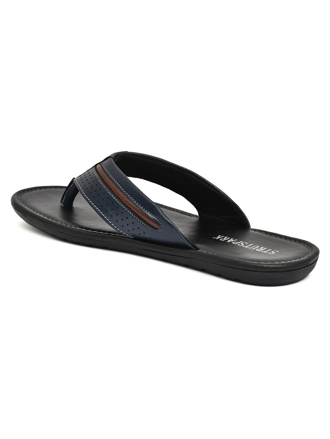 men textured slip on sandal - 21367505 - Standard Image - 1