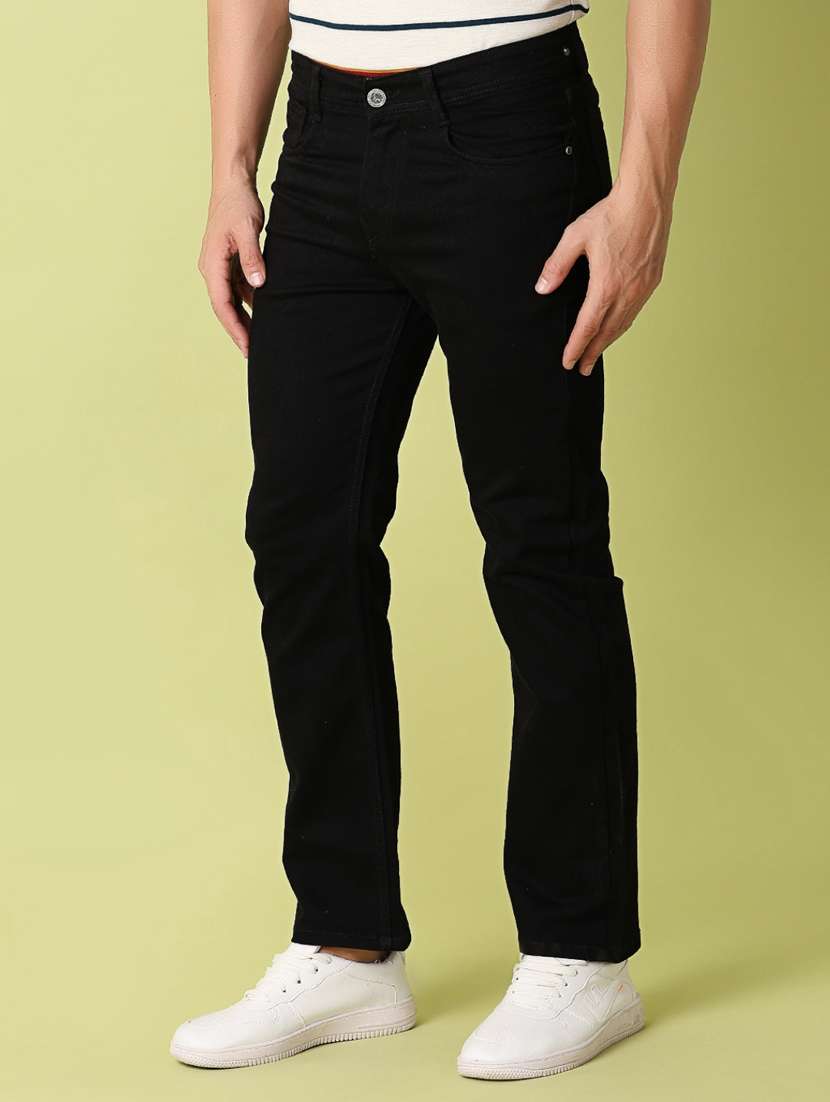 men black plain jean - 21368309 -  Standard Image - 1