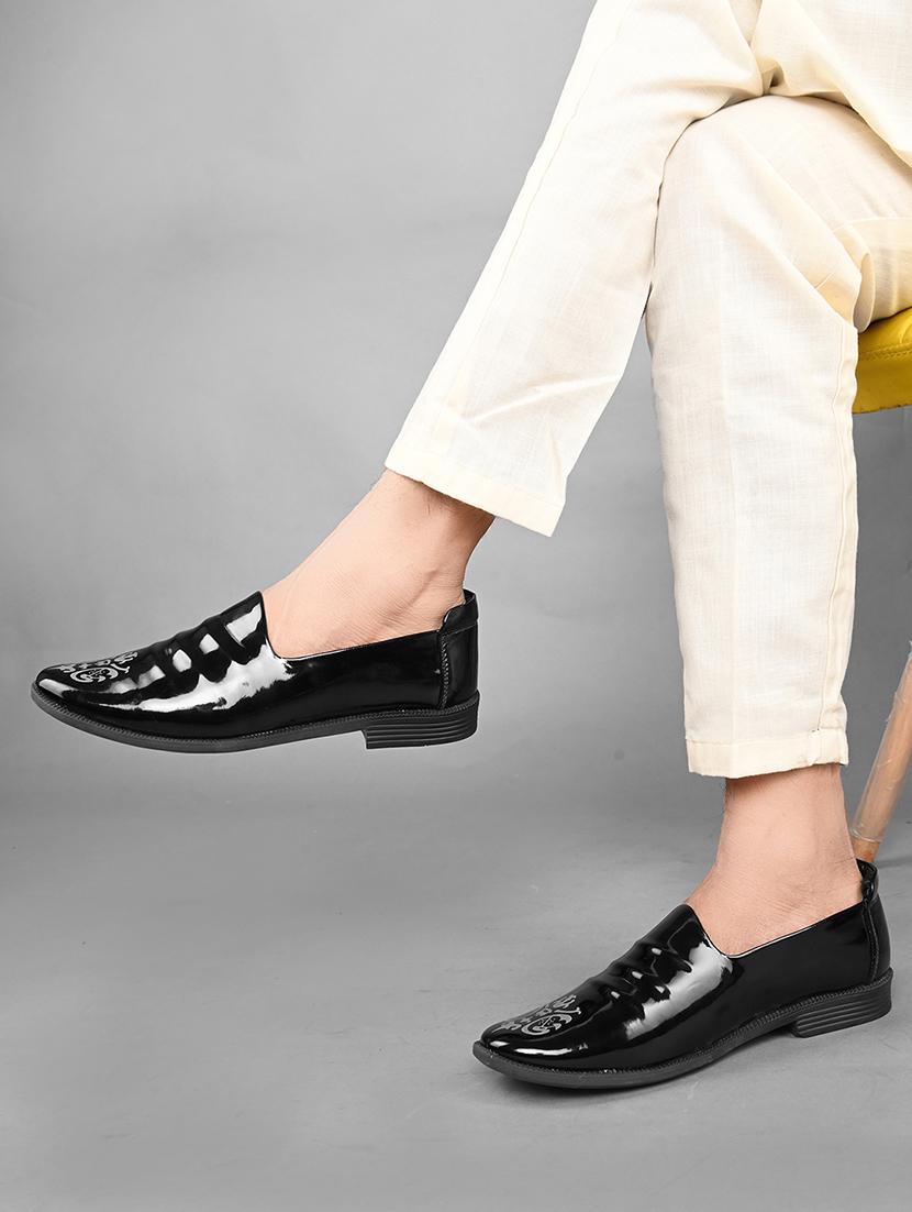 men black slip on loafer - 21370030 -  Standard Image - 1