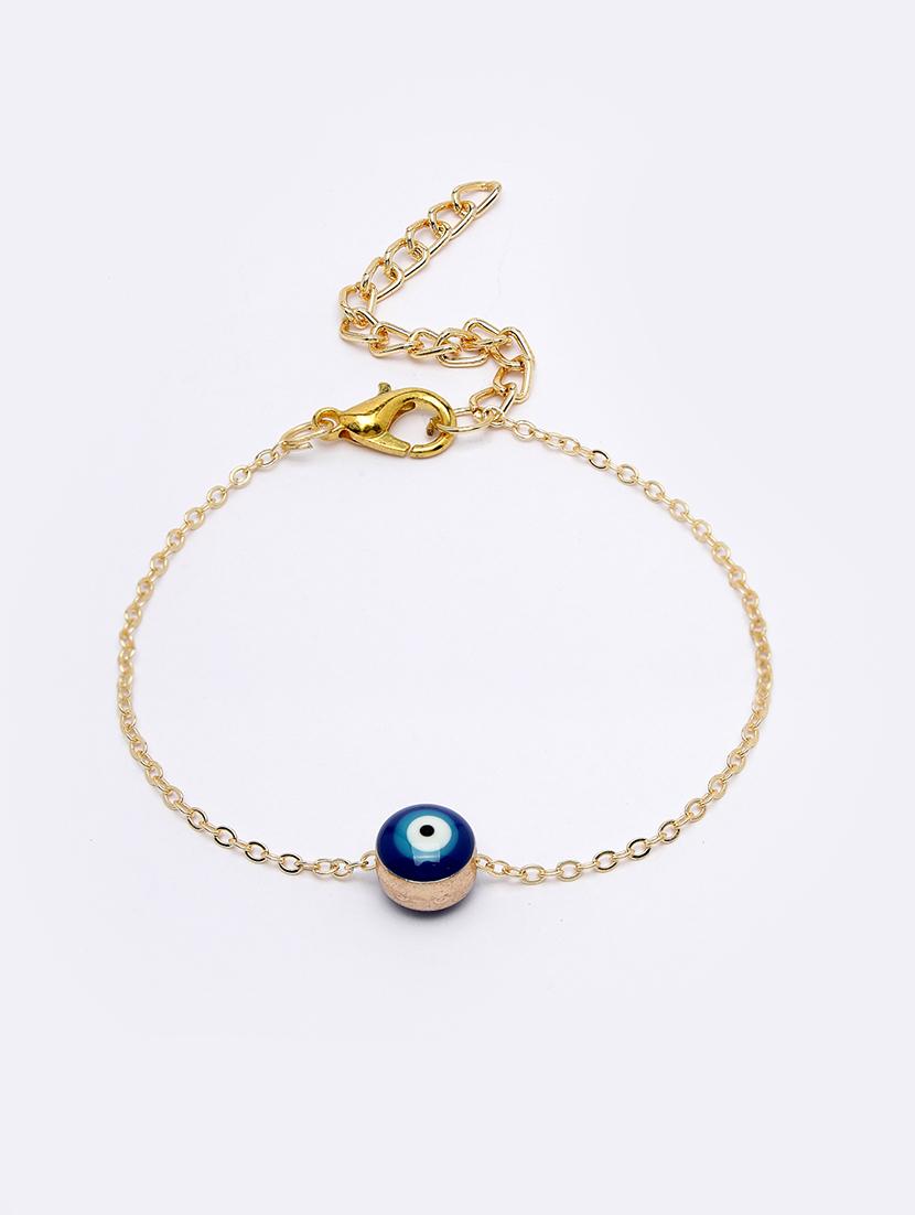 evil eye bracelet rakhi set  - 21370108 -  Standard Image - 1