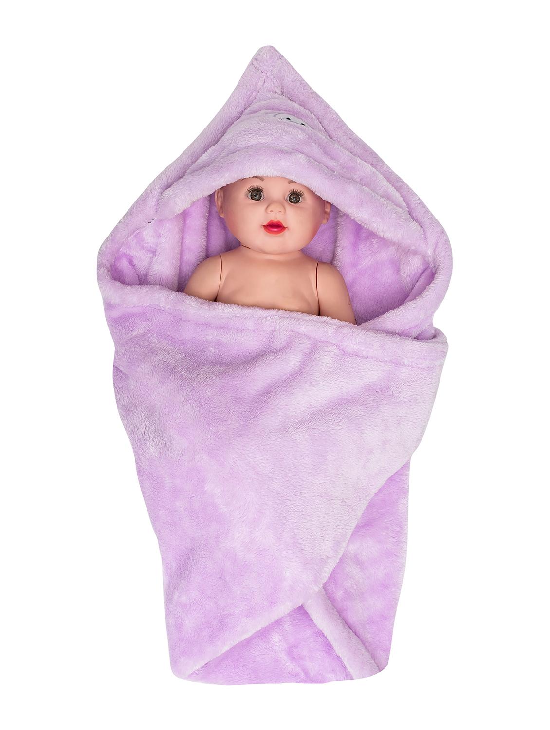 cartoon pattern newborn baby swaddle blanket - 21370559 - Standard Image - 1