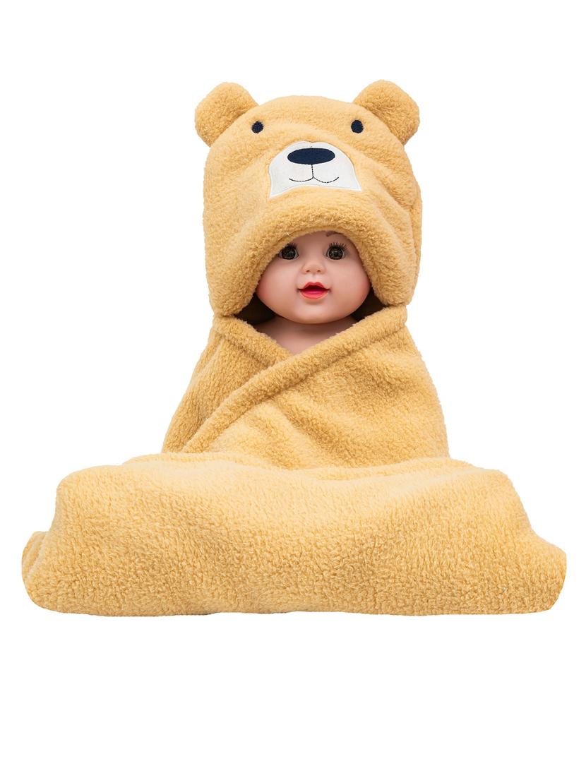 cartoon pattern newborn baby swaddle blanket - 21370613 -  Standard Image - 1