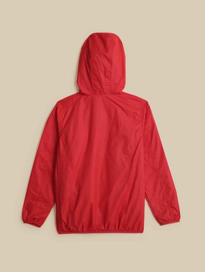 boys red hooded jacket - 21371217 - Standard Image - 1