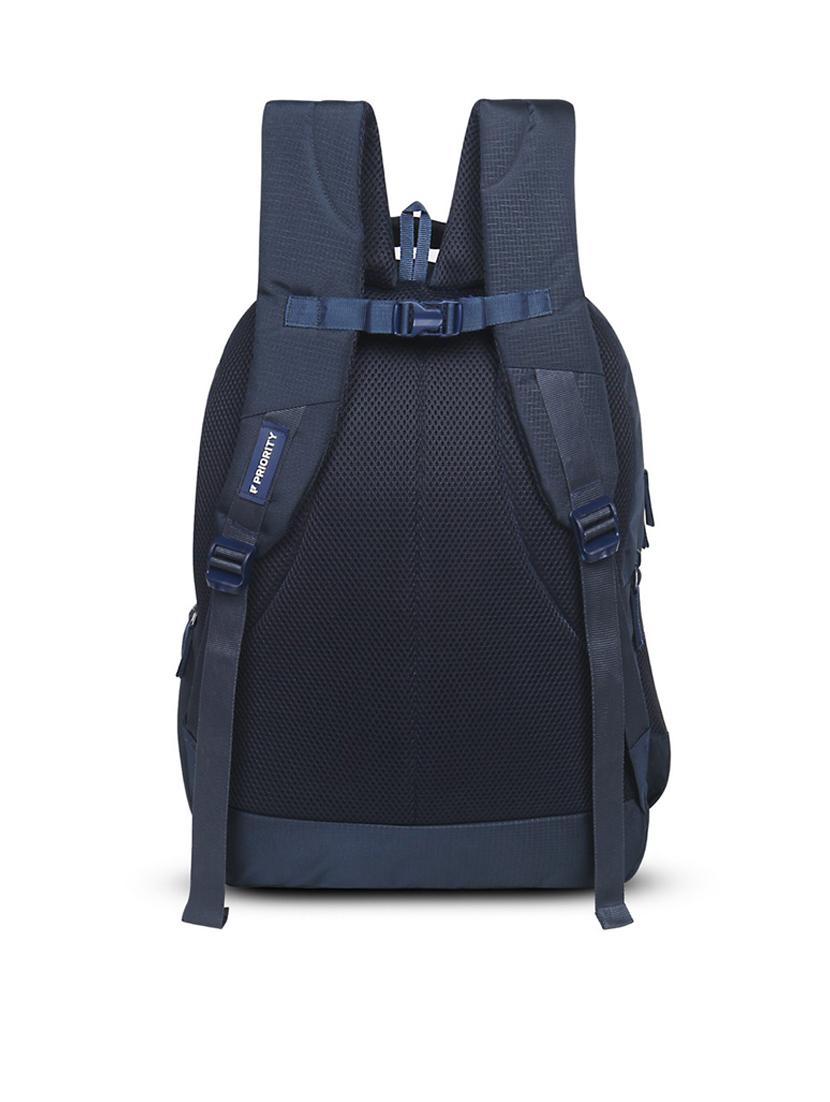 navy blue polyester backpack - 21371677 -  Standard Image - 1