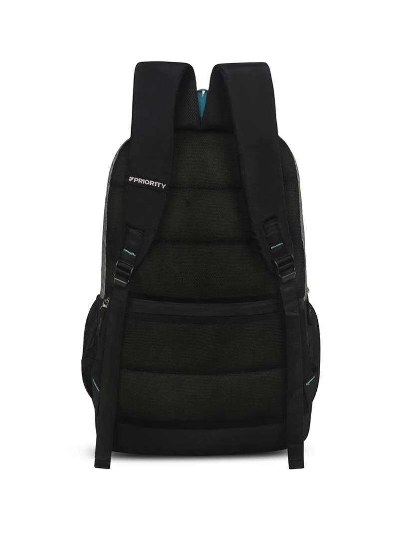 black polyester backpack - 21371702 -  Standard Image - 1