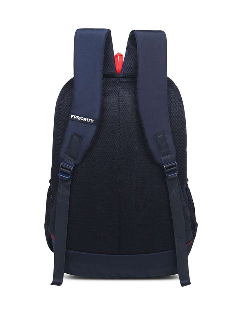 navy blue polyester backpack - 21371704 -  Standard Image - 1