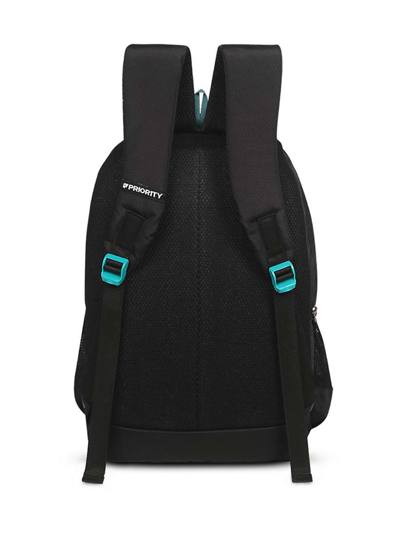 men black solid backpack - 21371705 -  Standard Image - 1