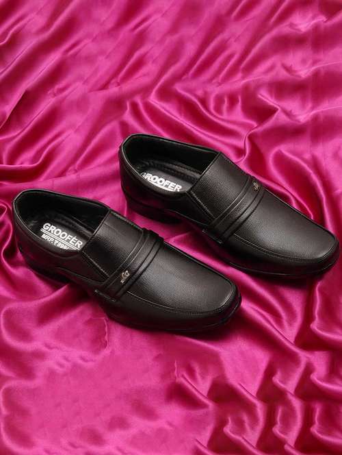 men black formal slip on - 21371861 - Standard Image - 0