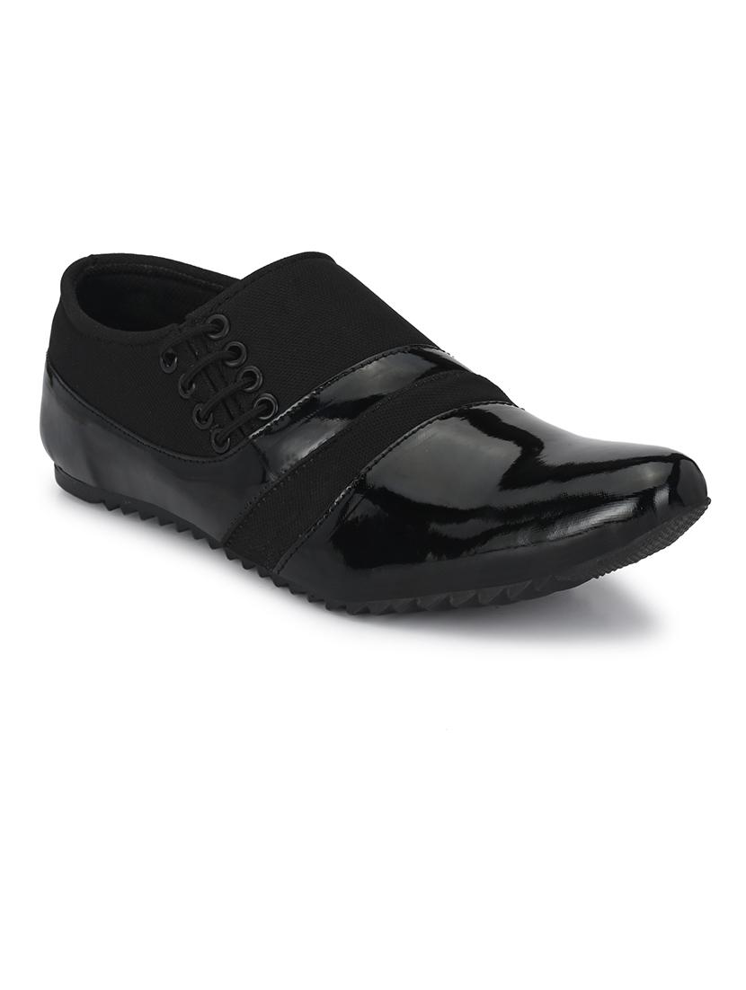 men black slip on formal shoes - 21371864 -  Zoom Image - 0