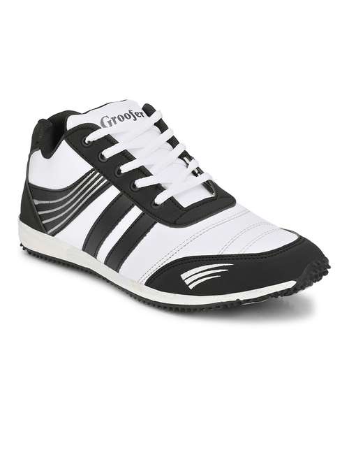 men lace up sneakers - 21371867 - Standard Image - 0