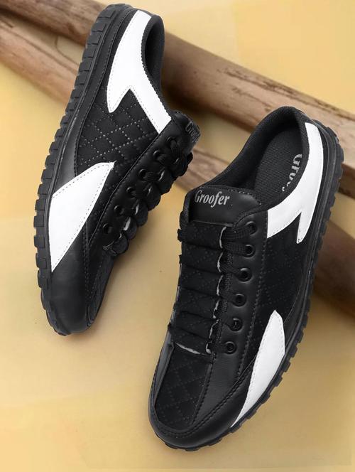 men black slip on shoe - 21371868 - Standard Image - 0