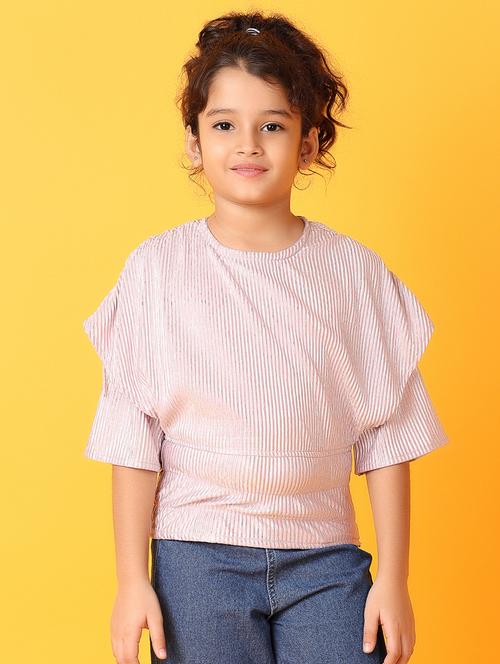 gilrs solid short sleeves top - 21371962 - Standard Image - 0