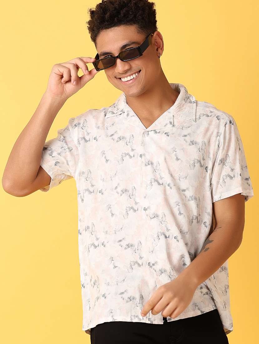 pink printed casual shirt - 21372002 -  Standard Image - 1