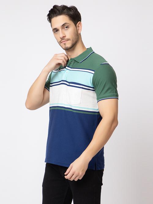 men short sleeves polo neck t-shirt - 21372312 - Standard Image - 0