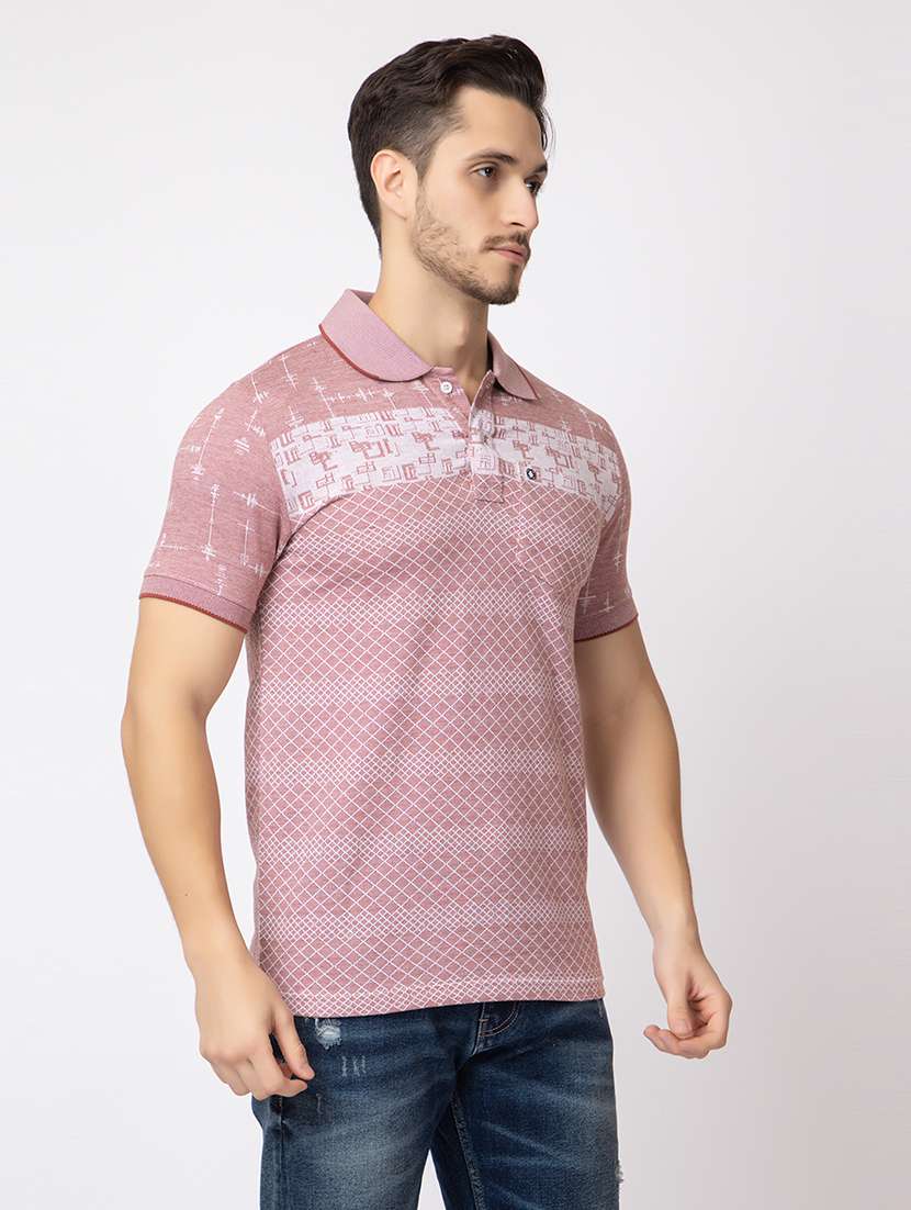 men short sleeves polo neck t-shirt - 21372317 - Standard Image - 1