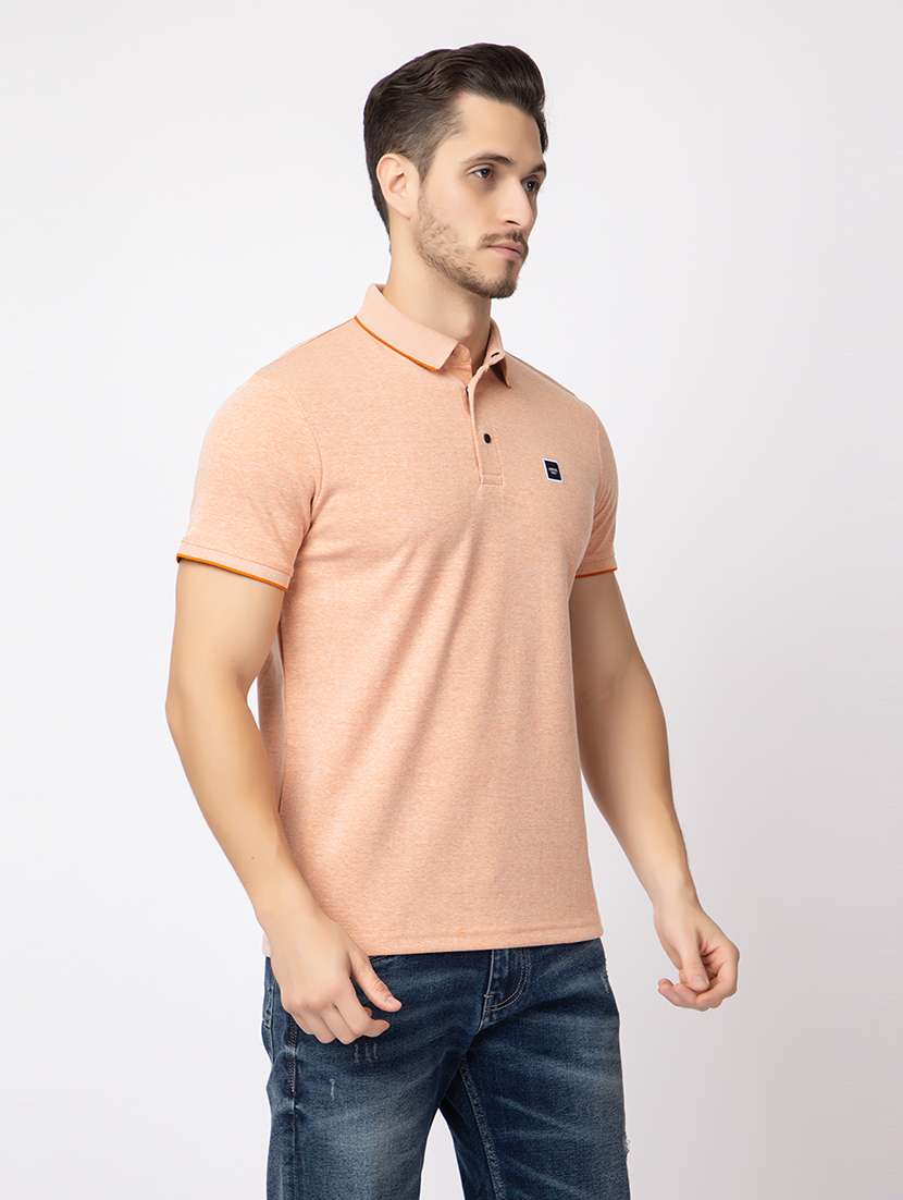 men short sleeves polo neck t-shirt - 21372339 - Standard Image - 1