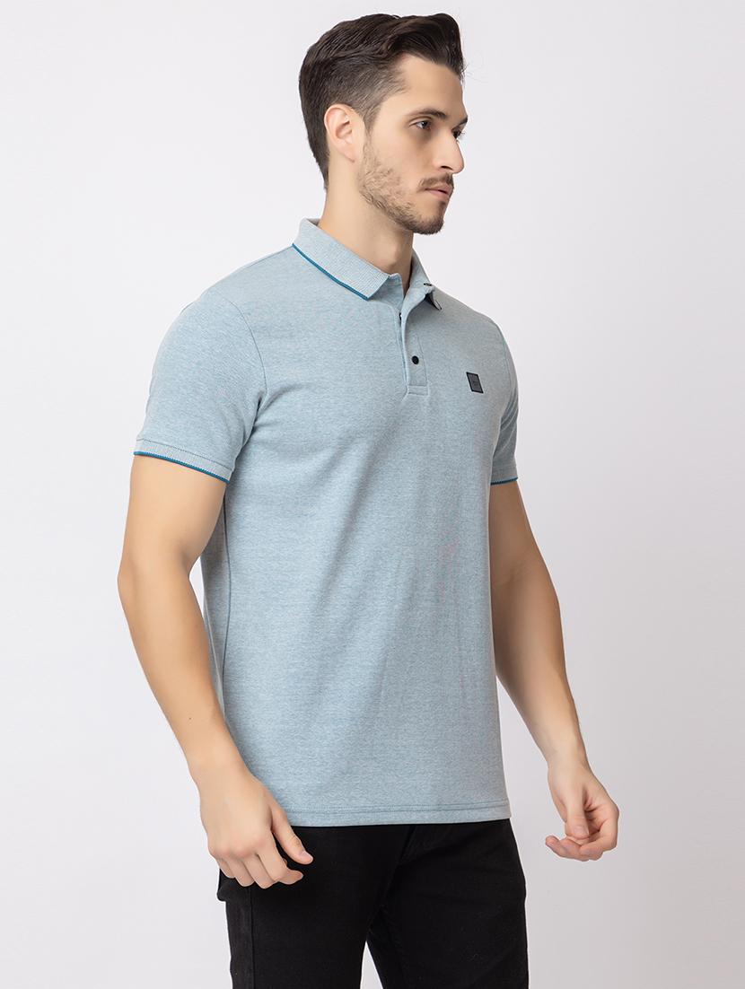 men short sleeves polo neck t-shirt - 21372342 -  Standard Image - 1