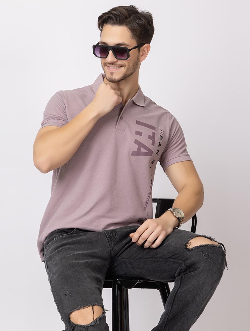 men short sleeves polo neck t-shirt - 21374166 - Standard Image - 4