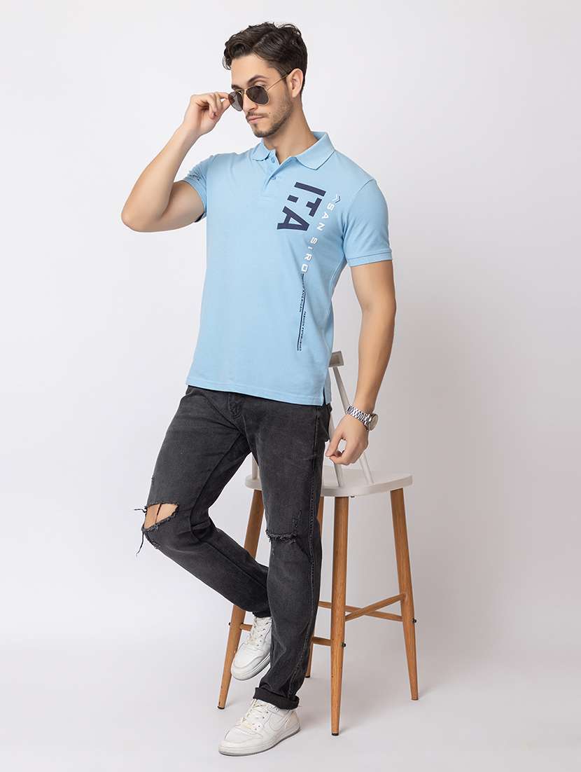 men short sleeve front printed t-shirt - 21374167 - Standard Image - 4