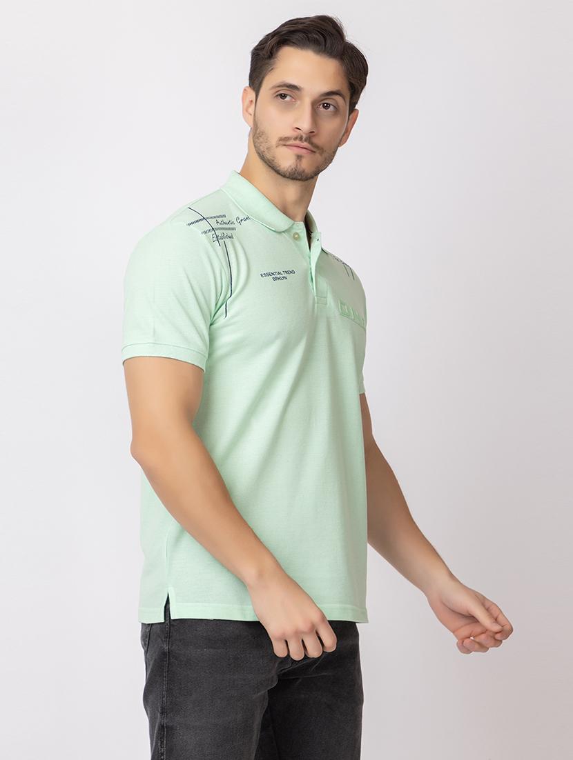 men short sleeves polo neck t-shirt - 21374169 - Standard Image - 1