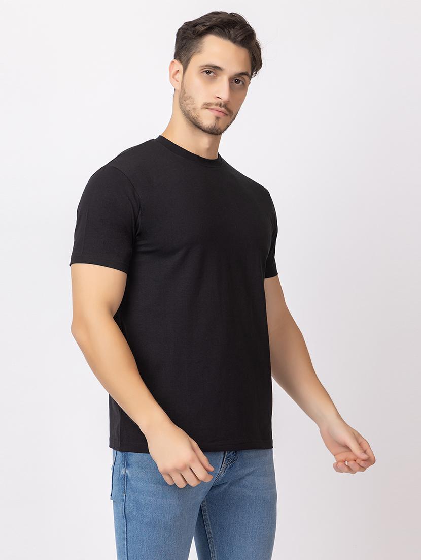 men round neck plain t-shirt - 21374329 -  Standard Image - 1