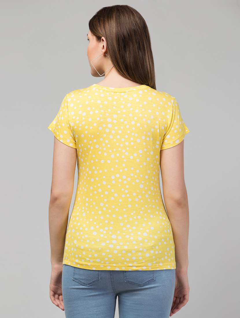 women printed multi colored combo t-shirt - 21374431 - Standard Image - 4