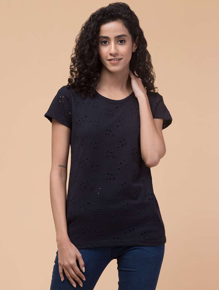 women printed multi colored combo t-shirt - 21374435 -  Standard Image - 1