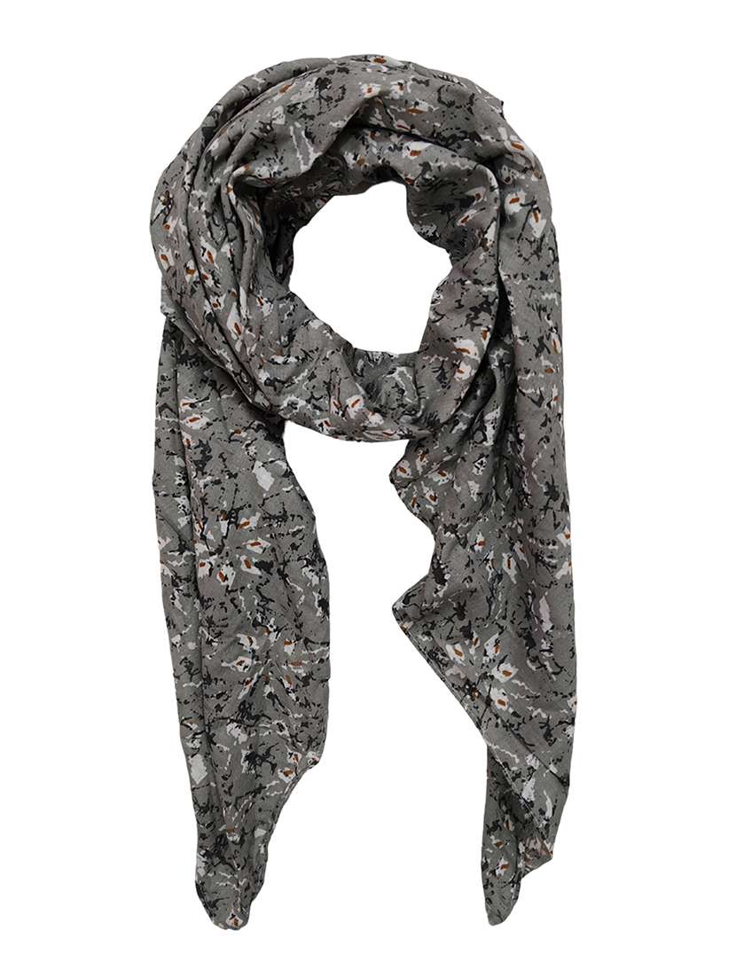 women printed cotton scarf - 21374509 -  Standard Image - 1