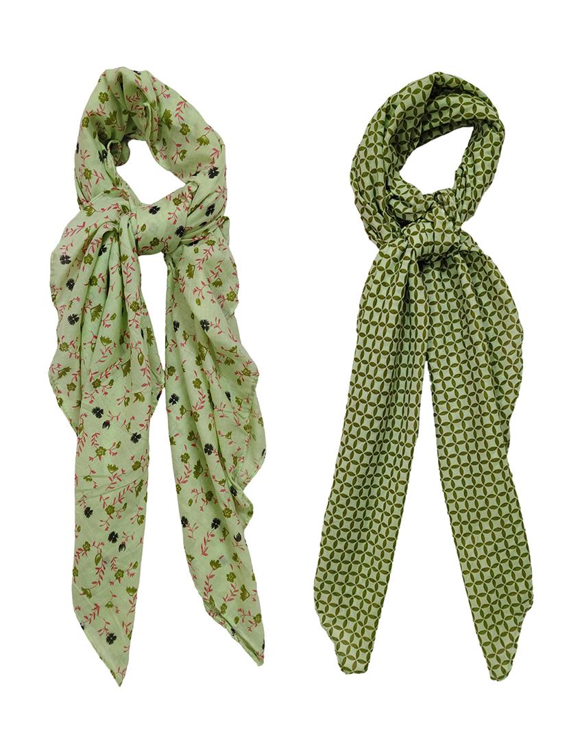 women pack of 2 printed scarves - 21374511 - Zoom Image - 0