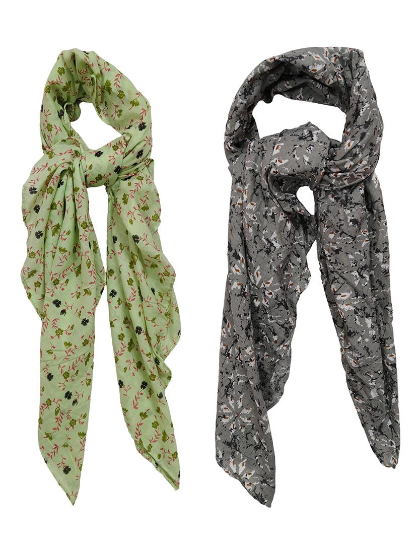women pack of 2 printed scarves - 21374516 - Zoom Image - 0