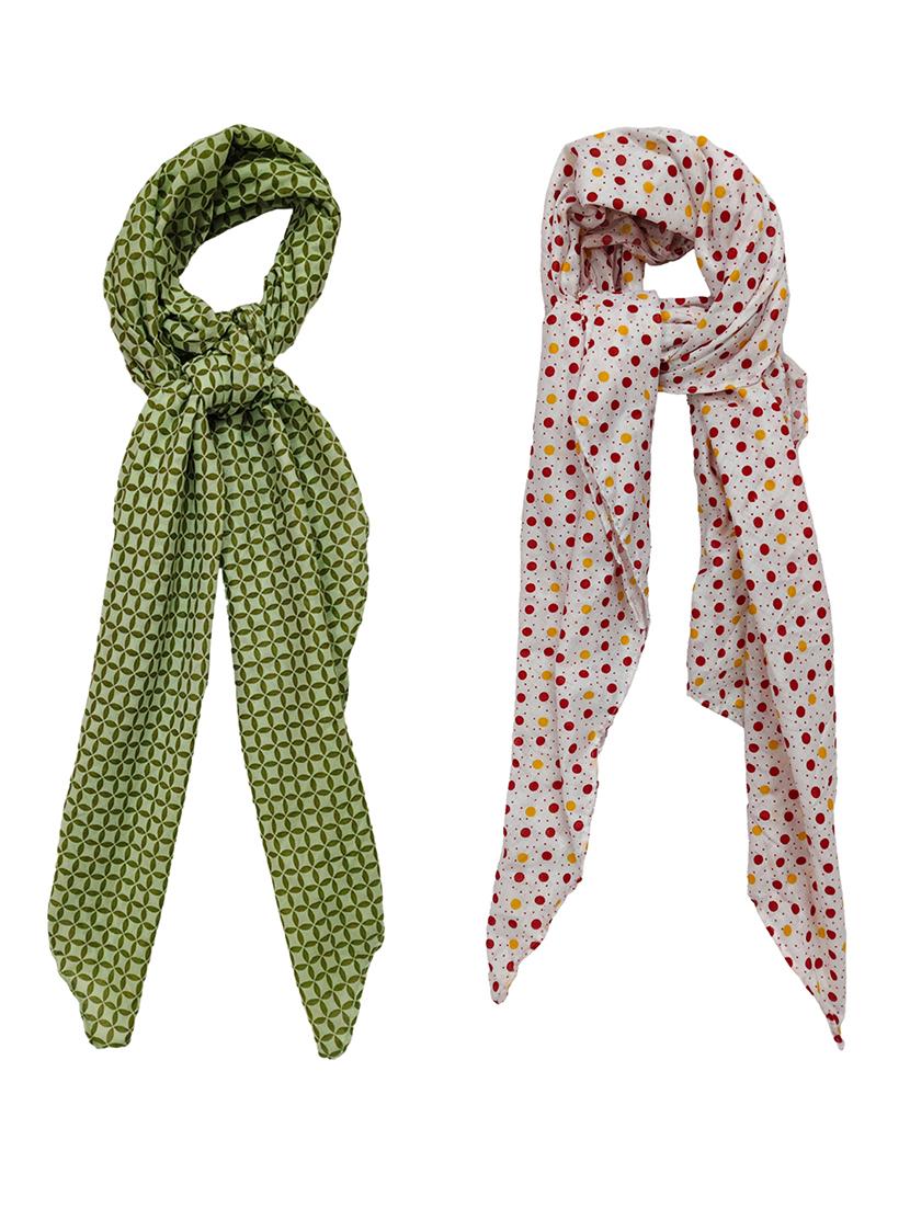 women pack of 2 printed scarves - 21374522 - Zoom Image - 0