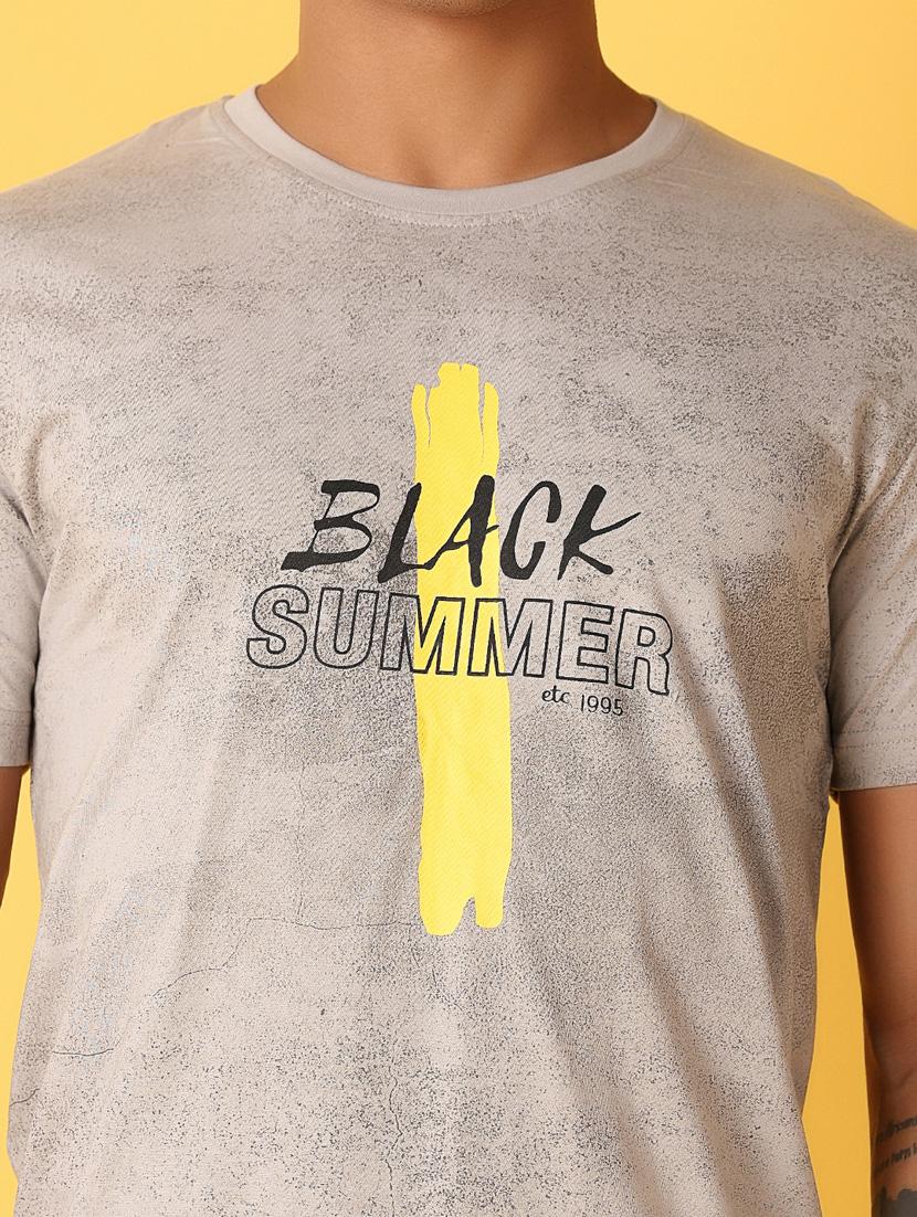 men front print short sleeve t-shirt - 21374787 - Standard Image - 4