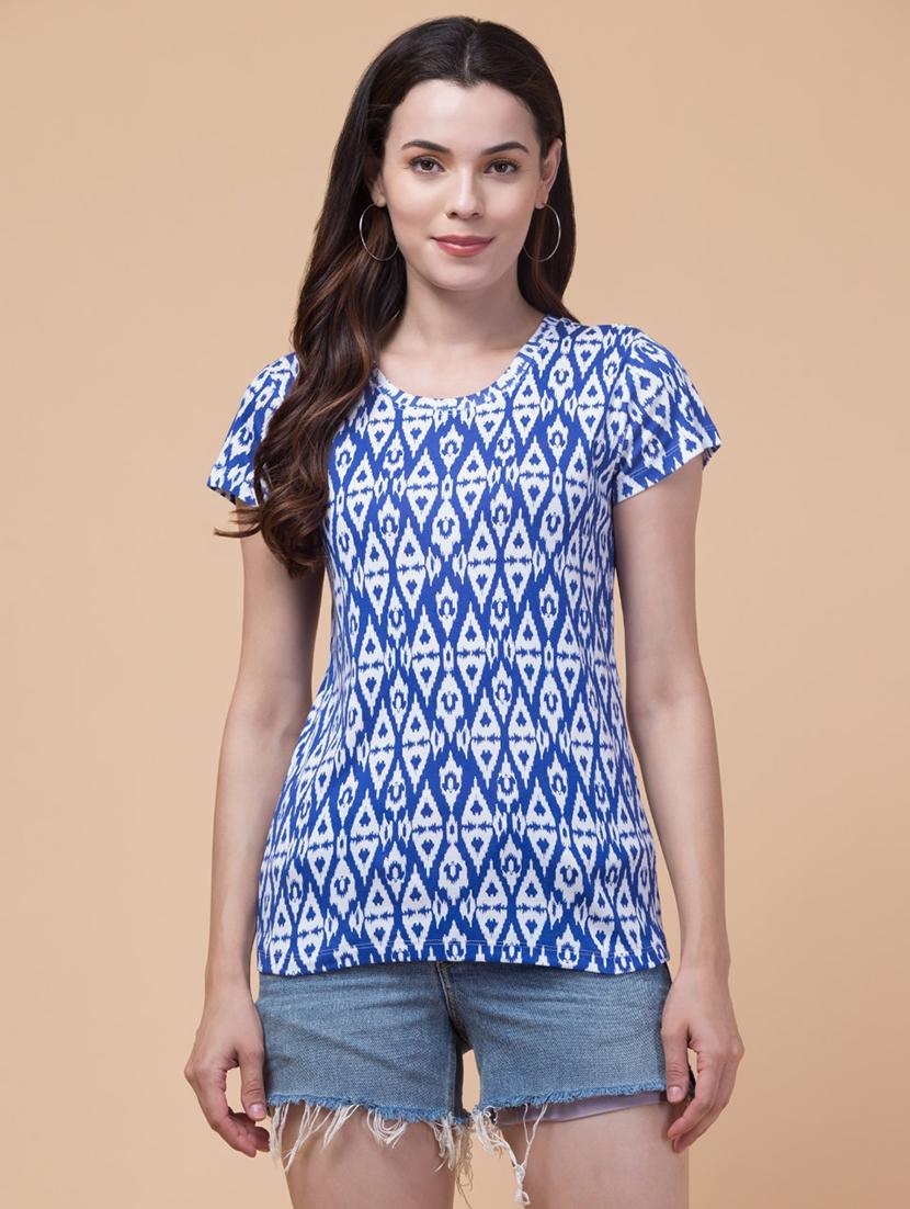 pack of 2 printed round neck t-shirt - 21374854 -  Standard Image - 1