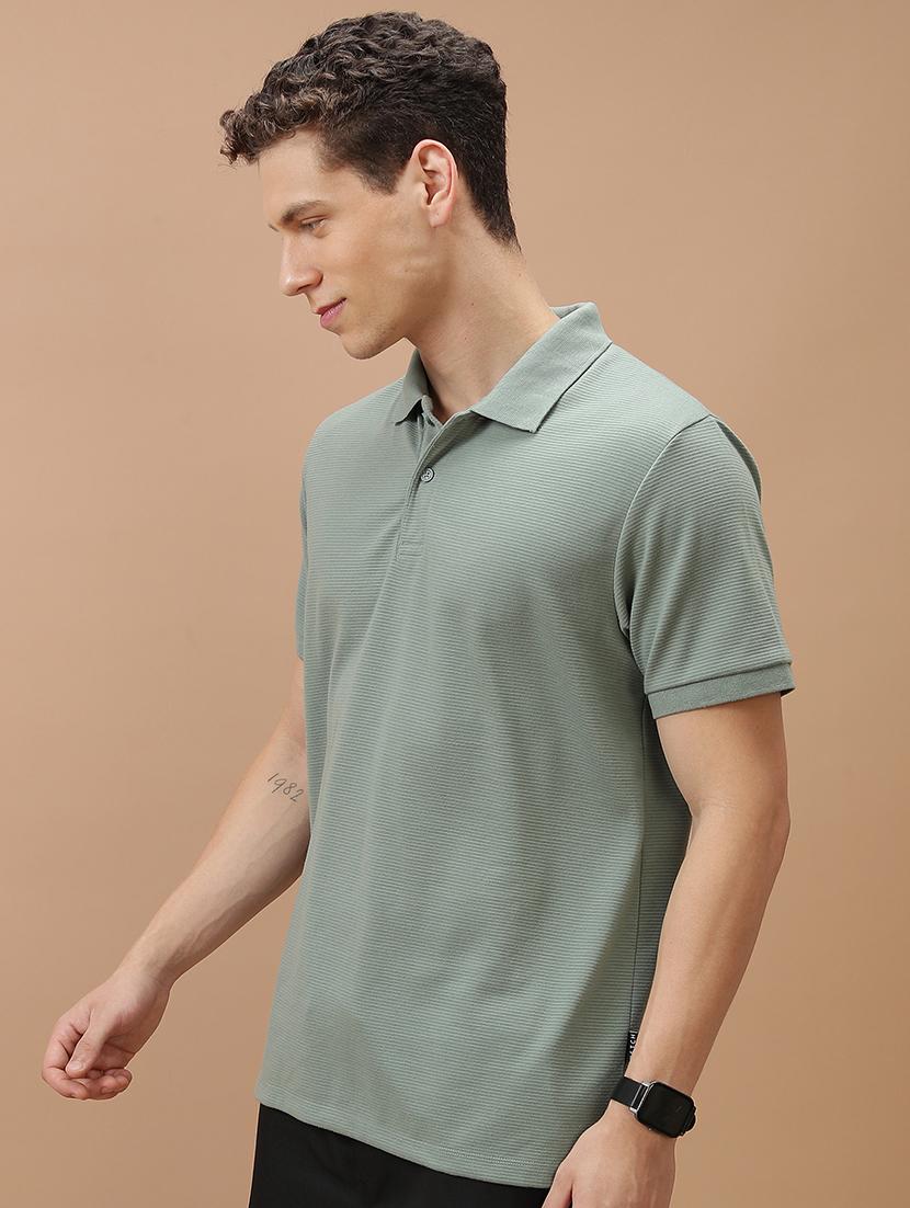 men solid polo t-shirt - 21375049 - Standard Image - 1