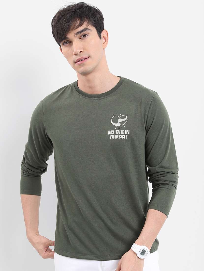 men back print cotton t-shirt - 21375212 -  Standard Image - 1