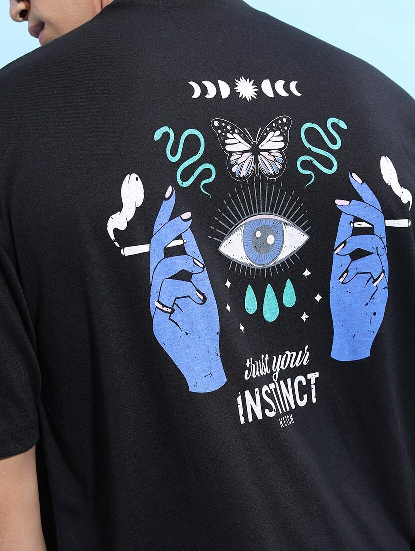 men back print cotton t-shirt - 21375226 - Standard Image - 4
