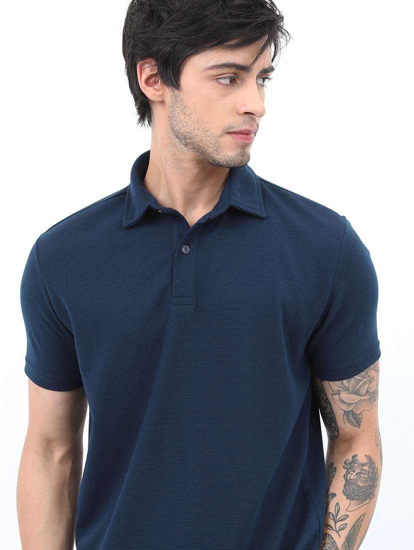 men solid polo t-shirt - 21375307 -  Standard Image - 1