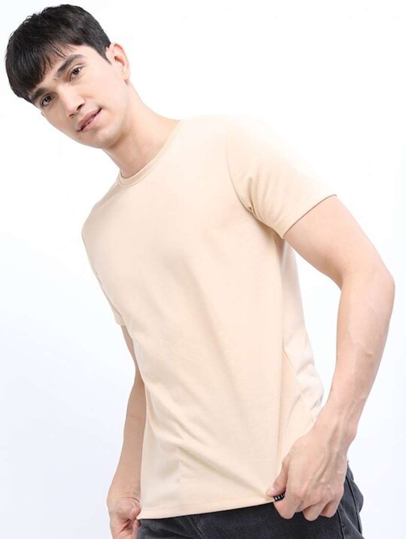 men back print cotton t-shirt - 21375355 -  Standard Image - 1