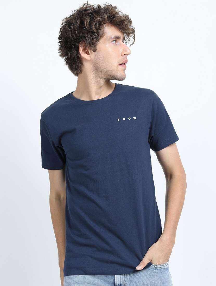 men back print t-shirt - 21375407 -  Standard Image - 1