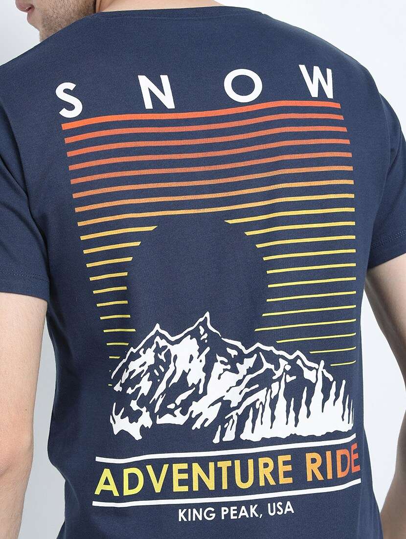 men back print t-shirt - 21375407 -  Standard Image - 4