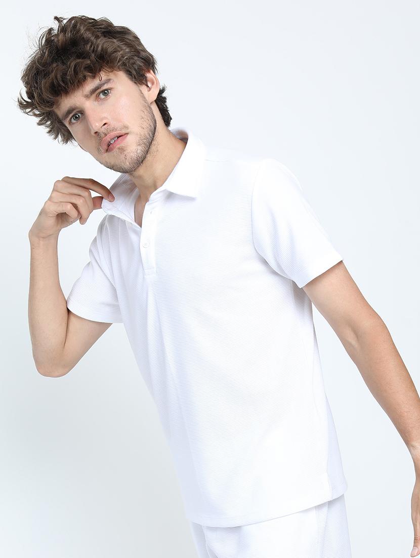 men plain polo neck t-shirt - 21375459 -  Standard Image - 1