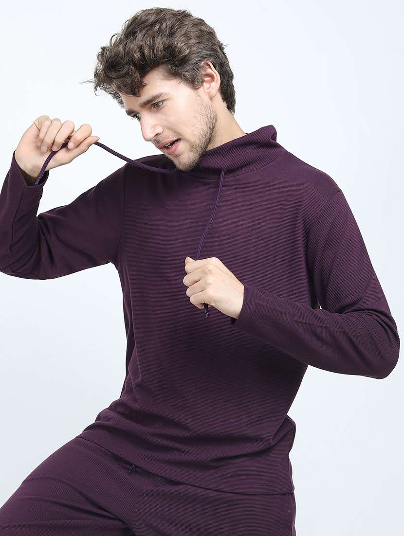 men plain cowl neck t-shirt - 21375485 -  Standard Image - 1