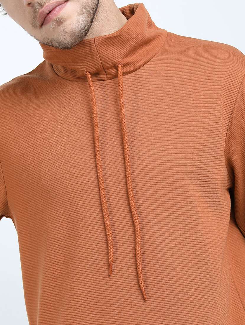 men solid long sleeve t-shirt - 21375491 -  Standard Image - 4