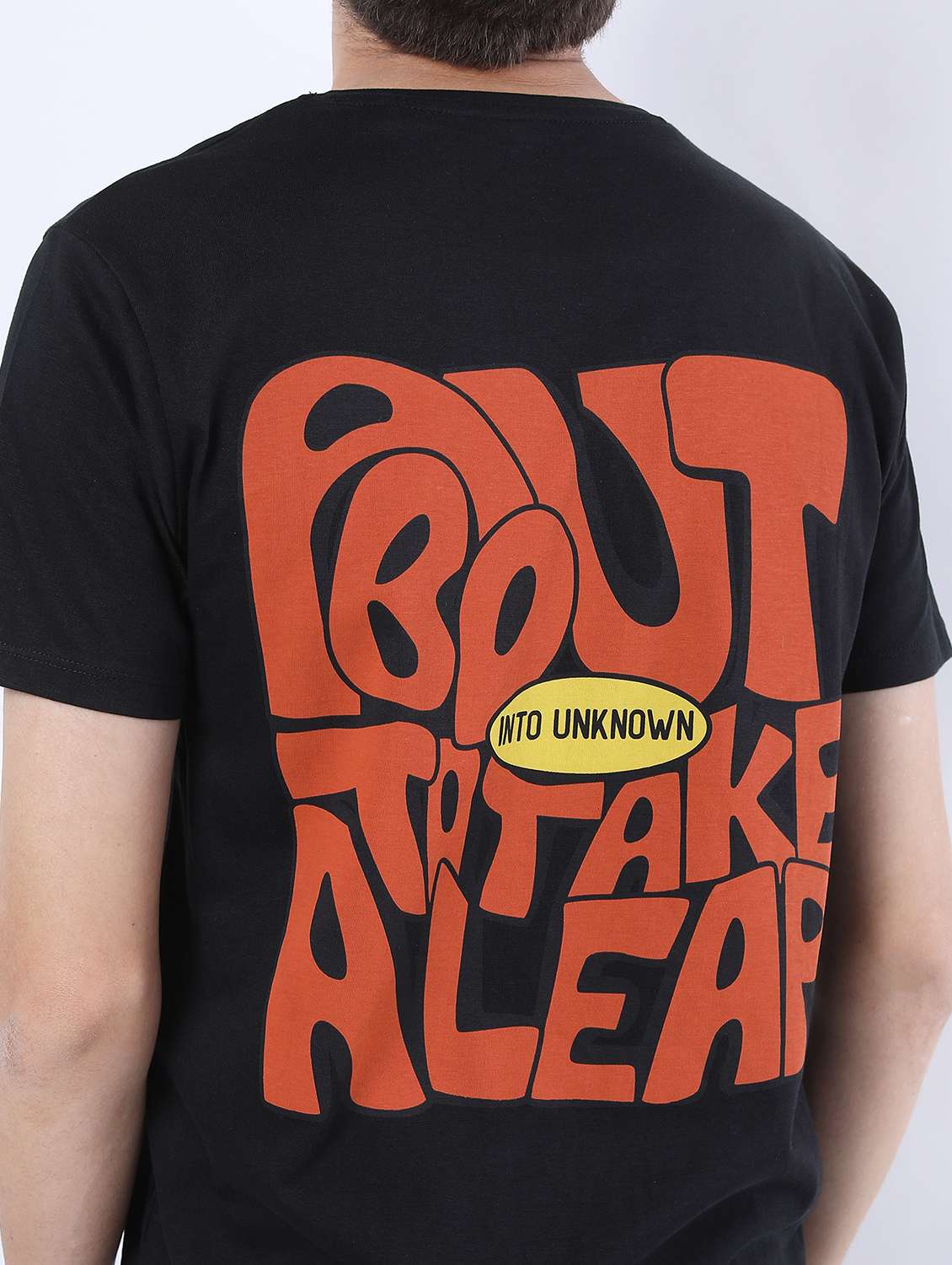 men printed round neck t-shirt - 21375519 -  Standard Image - 4