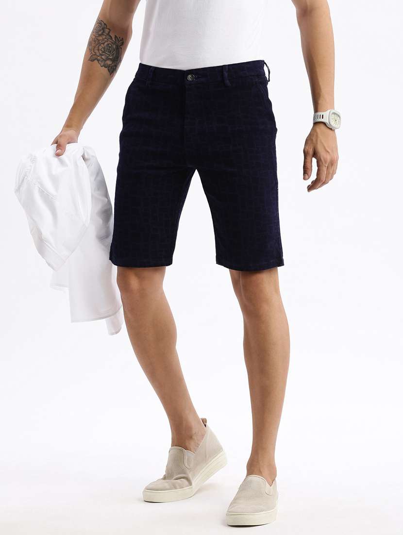 men mid rise printed bermuda shorts - 21376921 -  Standard Image - 1