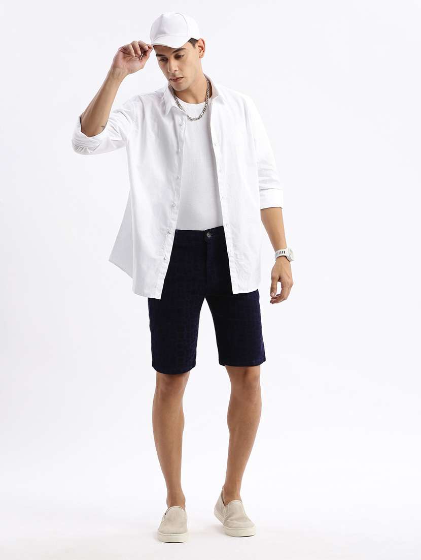 men mid rise printed bermuda shorts - 21376921 -  Standard Image - 4