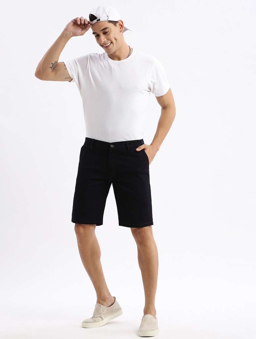 men mid rise printed bermuda shorts - 21376929 - Standard Image - 4