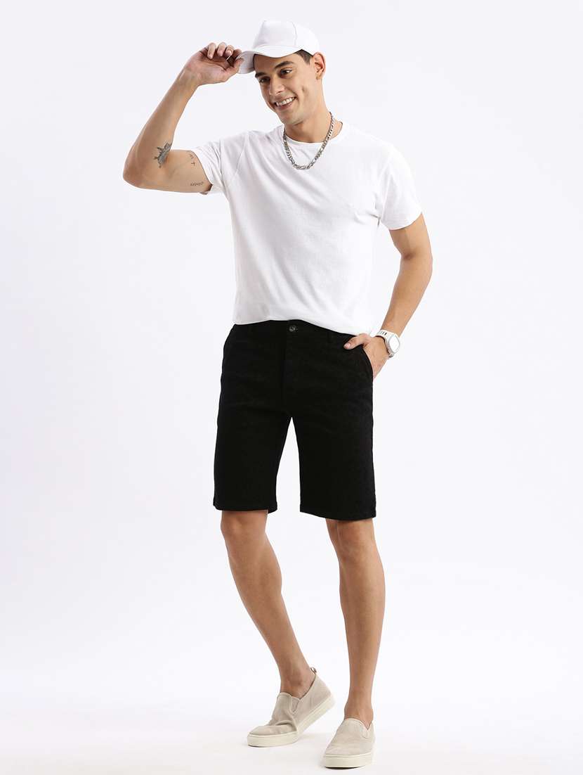 men mid rise printed bermuda shorts - 21376931 -  Standard Image - 4